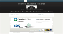 Desktop Screenshot of lakewoodchamber.org