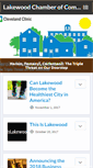 Mobile Screenshot of lakewoodchamber.org